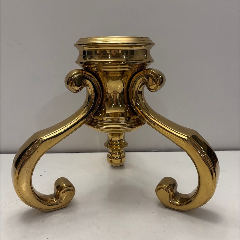 Elegant Gold Candle Holder